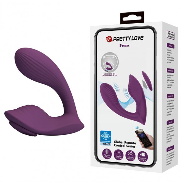 Pretty Love - Franz Invisible Magnetic Wearable Vibrators (Smart APP Model - Chargeable) Pretty Love - Franz Invisible Magnetic Wearable Vibrators (Smart APP Model - Chargeable)
